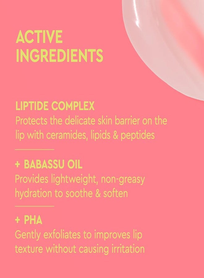BYOMA Liptide Lip Mask - Lightweight, Overnight Mask - Peptide Lip Treatment with Peptides, Babassu Oil & AHA - Hydrating, Exfoliating Balm - 0.16 oz - Image 4